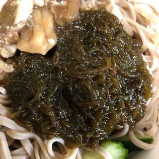 もずく蕎麦